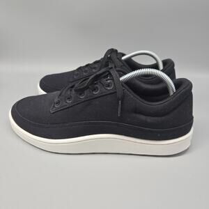 ALLBIRDS Canvas Pacers Shoes Natural Black Sneakers Women Size 10 Barely Worn